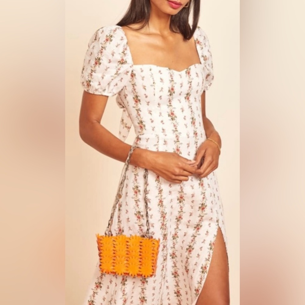 Reformation Denver Linen Dress